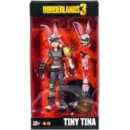 BORDERLANDS 3 Action Figure TINY TINA 17cm + Accessories Original Videogame MCFARLANE