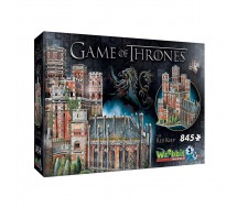 Puzzle 3D THE RED KEEP Castle GAME OF THRONES 845 PIECES Official WREBBIT