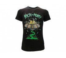 RICK And MORTY Nave Spaziale Spazio T-SHIRT Maglietta ORIGINALE Ufficiale