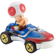 DieCast Model Car TOAD Sneeker KART From SUPER MARIO Scale 1:64 5cm Hot Wheels