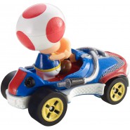 DieCast Model Car TOAD Sneeker KART From SUPER MARIO Scale 1:64 5cm Hot Wheels
