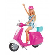 BARBIE Scooter and Helmet Doll Original MATTEL GBK85