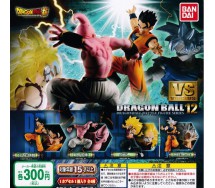 DRAGONBALL SUPER Set Completo 4 FIGURE Collezione VERSUS BATTLE FIGURE SERIES 12 Bandai Gashapon