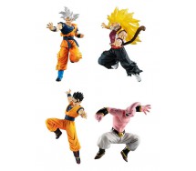 DRAGONBALL SUPER Set Completo 4 FIGURE Collezione VERSUS BATTLE FIGURE SERIES 12 Bandai Gashapon