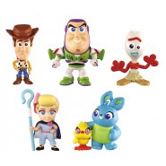 TOY STORY 4 SET 6 FIGURES Collection 6-8cm Buzz Woody Forky Bo Peep Ducky and Bunny Gashapon TOMY Japan DISNEY