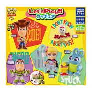 TOY STORY SET 6 FIGURE Collezione 2-7cm Buzz Lightyear Woody Rex 3 Alieni Gashapon TOMY Japan DISNEY