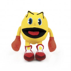 Peluche PAC-MAN PAC MAN Grande 30cm Con Gancetto Videogame Retro Originale BANDAI NAMCO Moya