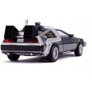 RITORNO AL FUTURO Parte 2 MODELLO Die Cast Con LED Flying Mode Auto DeLOREAN 20cm Scala 1/24 Jada Toys Time Machine