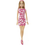 Bambola BARBIE Vestito FOGLIE Colore ROSA Originale MATTEL DMP23