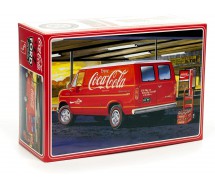 COCA COLA Ford VAN Mounting Model SNAP Kit Scale 1:25 AMT 1173