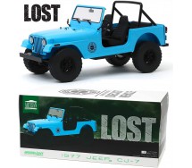 LOST Tv Serie Model 1977 JEEP CJ-7 Dharma Project Scale 1:18 DieCast OFFICIAL Artisan Collection