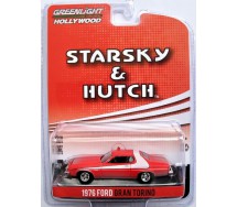 STARSKY and HUTCH Model Car Ford GRAN TORINO 1976 DIRTY Version Scale 1:64 Greenlight