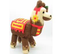 Plush 30cm LLAMA Animal Character MINECRAFT Original Official MOJANG Bandai Namco