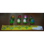 FROG STYLE PART 2 Set 8 Mini Figures DANGLERS Original BANDAI