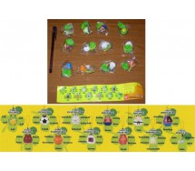 FROG STYLE PART 4 Set 12 Mini Figures DANGLERS Original BANDAI