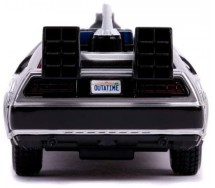 Ritorno Al Futuro Parte 2 Modello Auto DeLorean DMC Macchina del Tempo 1/32 13cm Metallo DieCast Jada Back To The Future BTTF