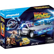 Playset BACK TO THE FUTURE Car DeLorean Figures LIGHTS Playmobil 70137