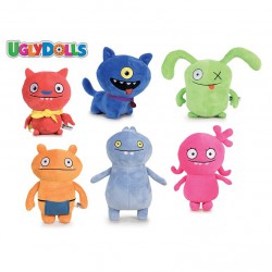 Plush COMPLETE SET 6 Dolls 30cm BABO WAGE LUCKY BAT OX MOXY UGLY DOG From UGLY DOLLS Original