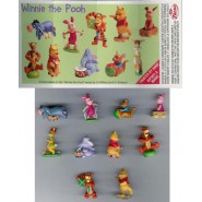 Rare COMPLETE SET 10 Mini Figures WINNIE THE POOH 2006 TOYS Original DISNEY ZAINI