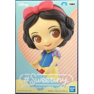 Statuetta 10cm BIANCANEVE Con Le Mele SWEETINY Vestito Colore Pastello Banpresto DISNEY Versione NORMALE B Snow White