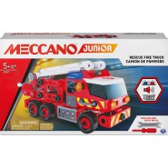 MECCANO Kit Set RESCUE FIRE TRUCK Lights And Sounds Construction ORIGINAL Spin Master 20107