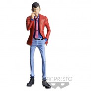 Figure Statue LUPIN with CIGARETTE Red Jacket 26cm Serie MASTER STARS PIECE III 3 Part 5 Original Lupin III Third BANPRESTO