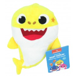 yellow baby shark plush