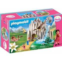 HEIDI Playset HEIDI CLARA e PETER AL LAGO Playmobil 70254
