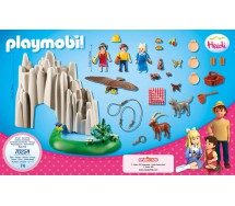 HEIDI Playset HEIDI CLARA e PETER AL LAGO Playmobil 70254