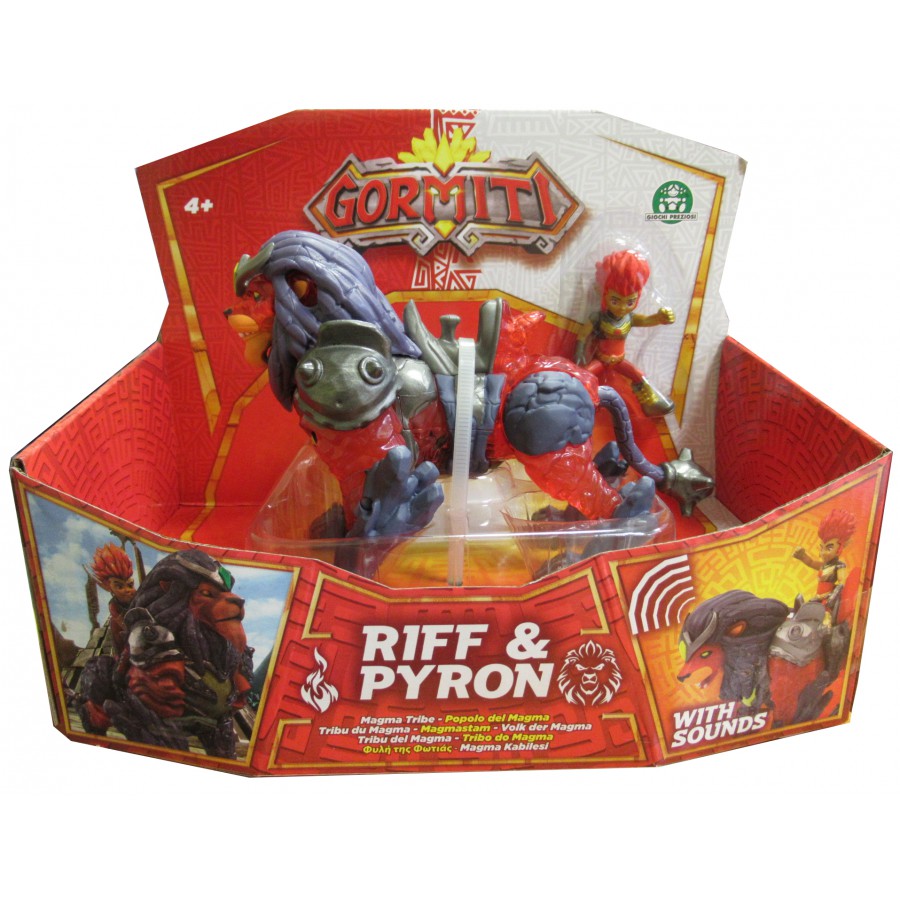 GORMITI Figura Action ALPHA KOGA Posabile 8cm Originale Giochi Preziosi