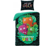 Set Letto Pupazzi Alla Riscossa UGLYDOLLS Perfectly Ugly COPRIPIUMINO 140x200cm e FEDERA 70x90cm 100% Cotone Originale