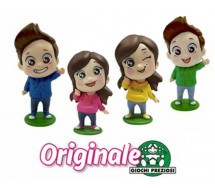 MECONTROTE Lot 4 Figures MiniDoll Sofì Luì 100% Original Giochi Preziosi