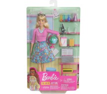 BARBIE School teacher Playset LAPTOP Doll and Extra Original Mattel GJC23