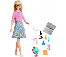BARBIE School teacher Playset LAPTOP Doll and Extra Original Mattel GJC23