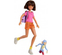 DORA THE EXPLORER and BOOTS Playset DOLL 30cm Original