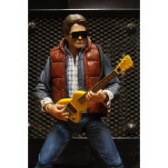 FIGURA Ultimate MARTY McFLY 18cm da PART 1 Ritorno al Futuro Originale Ufficiale NECA