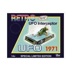 UFO INTERCEPTOR 1971 30cm Die Cast SPECIAL Edition RETRO Limited Numbered