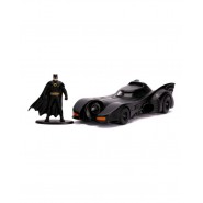 Modello BATMOBILE Batman Returns Auto 13cm Con Figura BATMAN 1/32 DIE CAST DC Comics JADA Toys