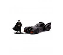 Modello BATMOBILE Batman Returns Auto 13cm Con Figura BATMAN 1/32 DIE CAST DC Comics JADA Toys