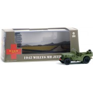 Model Car WILLYS 1942 MB JEEP 8cm Scale 1/43 Telefilm MASH DieCast Greenlight