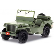 Modellino Auto WILLYS 1942 MB JEEP 8cm Scala 1/43 Telefilm MASH DieCast Greenlight