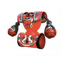 BOX DAMAGED SINGLE PACK 1 x ROBO KOMBAT Electronic R/C Robot (RED) ORIGINAL Rocco Giocattoli SILVERLIT