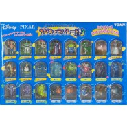 Raro BOX Set 24 Mini FIGURE 4cm DISNEY PIXAR Part 3 Toy Story Monster Inc Nemo TOMY Giappone