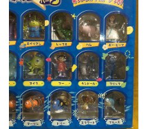 Raro BOX Set 24 Mini FIGURE 4cm DISNEY PIXAR Part 3 Toy Story Monster Inc Nemo TOMY Giappone