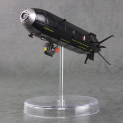 Raro Modello 13cm NAVE Dirigibile QUEEN EMERALDAS Versione NERA Trading Figure GIAPPONE Harlock LEIJI MATSUMOTO Mechanical