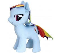 My Little Pony Peluche RAINBOW DASH Azzurro Friendship Is Magic 25cm Hasbro B1817