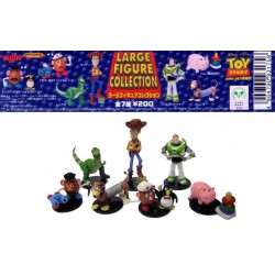 TOY STORY Rare SET 7 Figures LARGE FIGURE COLLECTION Gashapon YUJIN Japan