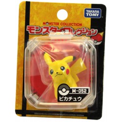 POKEMON Mini Figura Collezione PIKACHU Stupenda RARA Tomy GIAPPONE in BLISTER