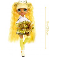 Fashion Doll SUNNY MADISON 28cm CHEER Serie of RAINBOW HIGH Original MGA Omg O.M.G.