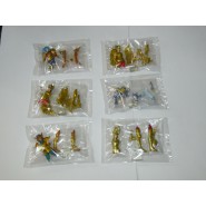 RARE Complete Set 6 Mini Figures Saint Seiya Original Gashapon Figure Part 3 BANDAI